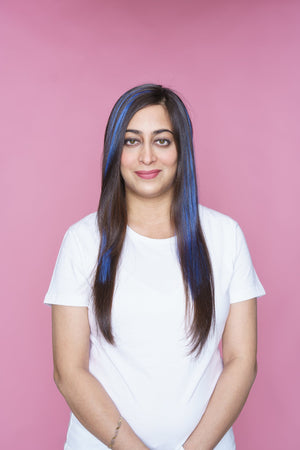 Blue Clip-in Highlights
